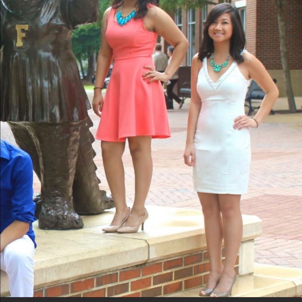 White Zara dress